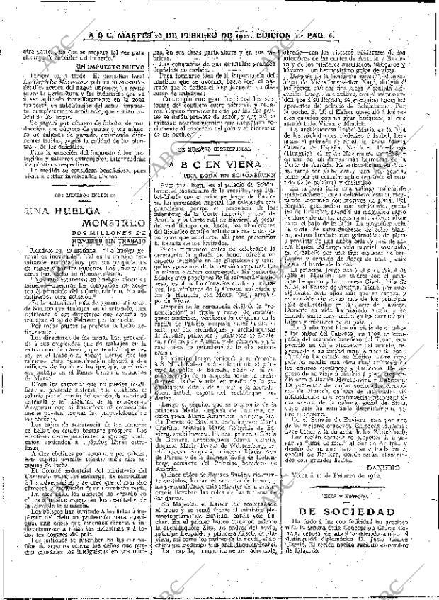 ABC MADRID 20-02-1912 página 6