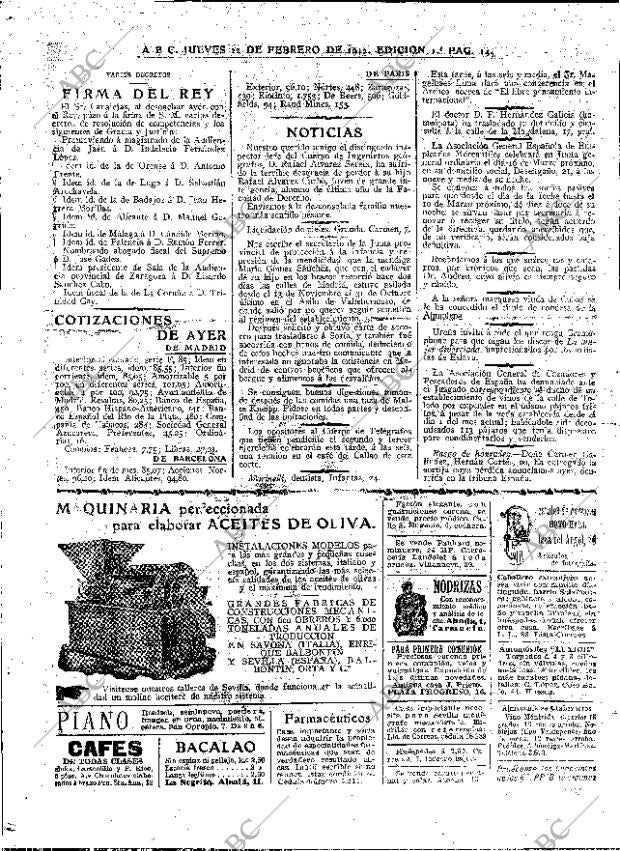 ABC MADRID 22-02-1912 página 14