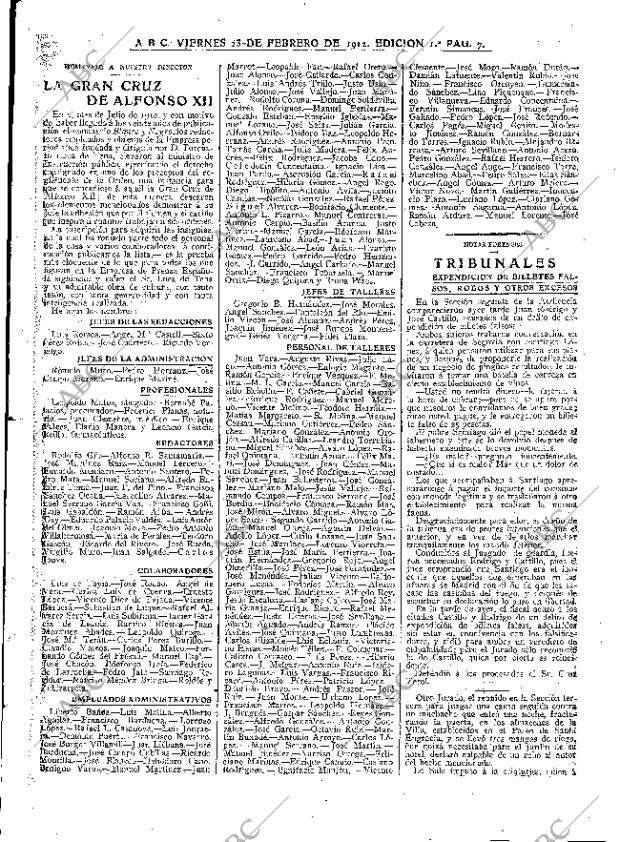 ABC MADRID 23-02-1912 página 7