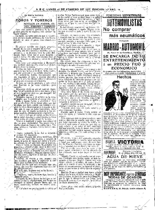ABC MADRID 26-02-1912 página 10