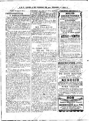 ABC MADRID 26-02-1912 página 8