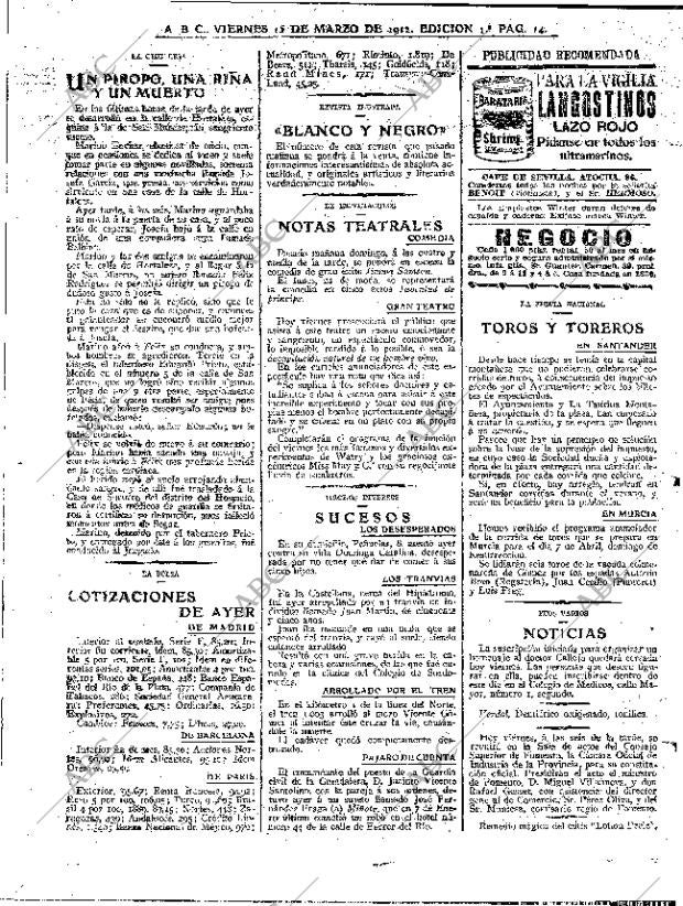 ABC MADRID 15-03-1912 página 14