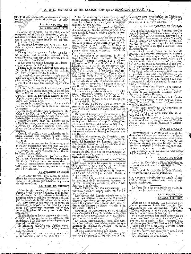 ABC MADRID 16-03-1912 página 14