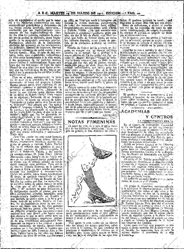 ABC MADRID 19-03-1912 página 10