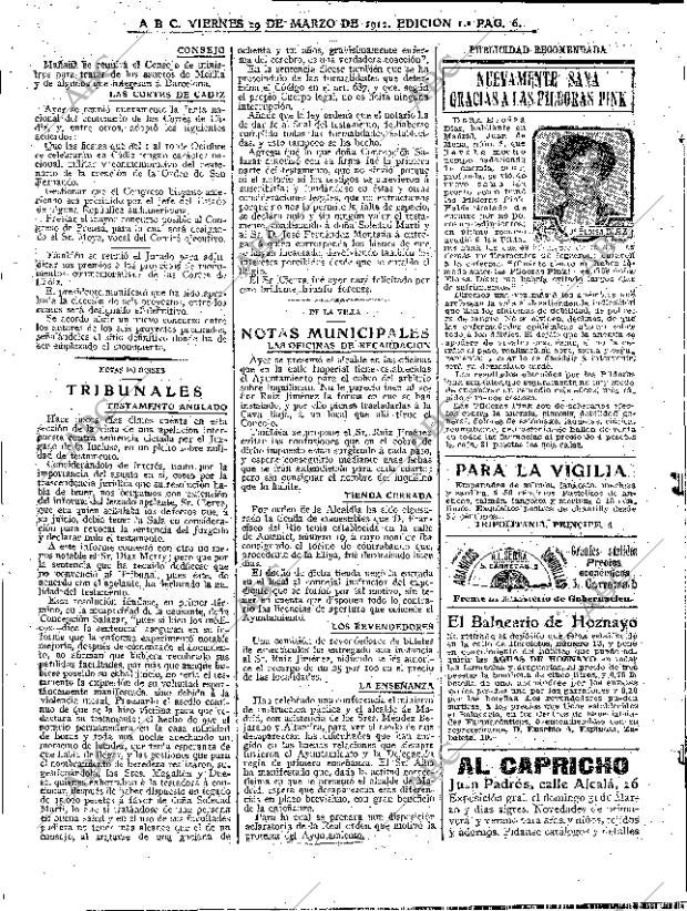 ABC MADRID 29-03-1912 página 6