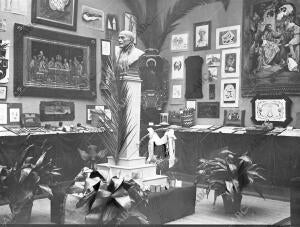 Una de las Salas de la exposición internacional de higiene escolar y nacional de...