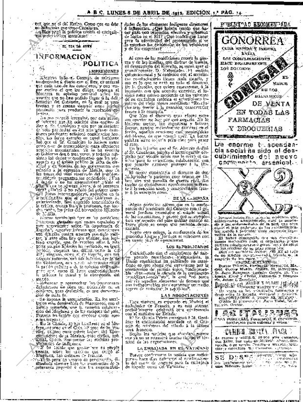 ABC MADRID 08-04-1912 página 14