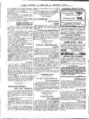 ABC MADRID 09-04-1912 página 14