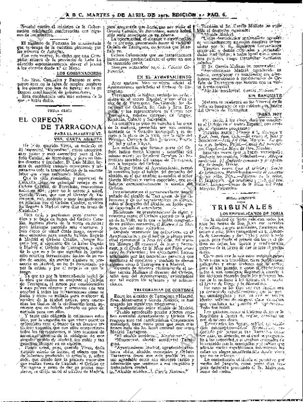 ABC MADRID 09-04-1912 página 6