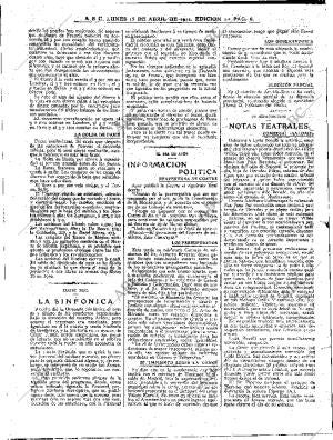 ABC MADRID 15-04-1912 página 6