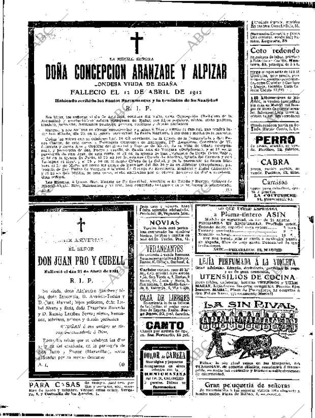 ABC MADRID 20-04-1912 página 22