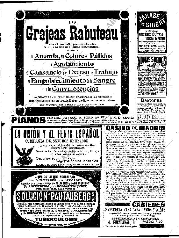 ABC MADRID 20-04-1912 página 23