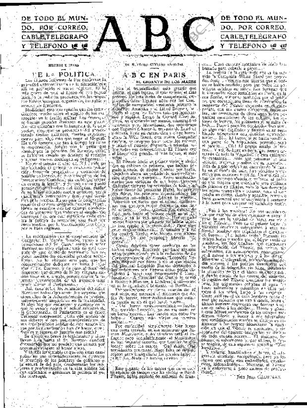 ABC MADRID 21-04-1912 página 3