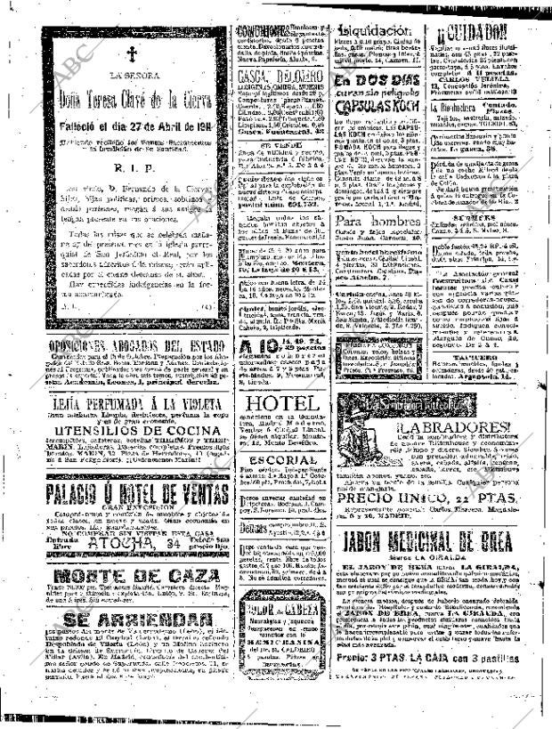 ABC MADRID 26-04-1912 página 14