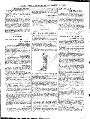 ABC MADRID 29-04-1912 página 6