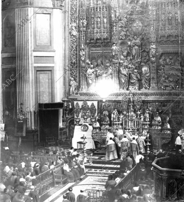 Festividad Religiosa Celebrada en el templo con asistencia de la peregrinación...