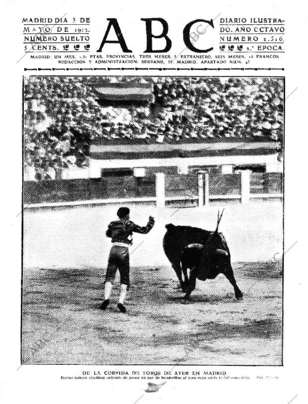ABC MADRID 03-05-1912 página 1