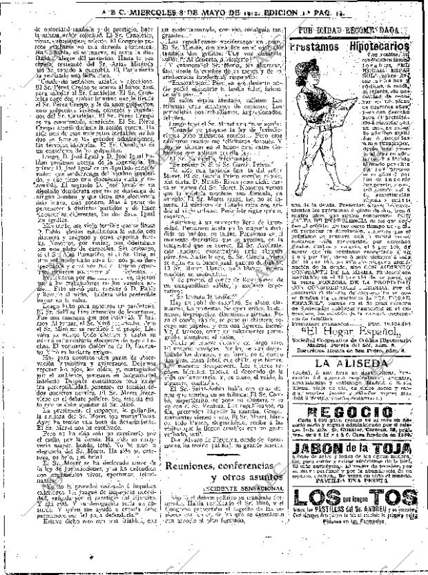 ABC MADRID 08-05-1912 página 14