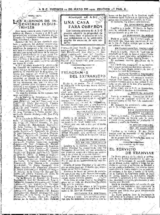 ABC MADRID 10-05-1912 página 8