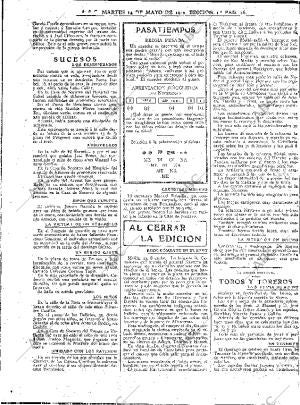 ABC MADRID 14-05-1912 página 16