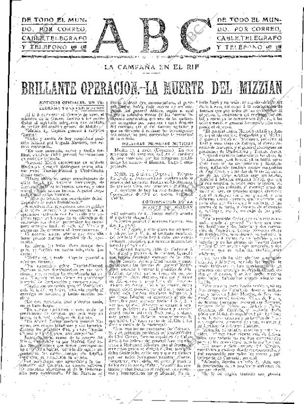 ABC MADRID 16-05-1912 página 5