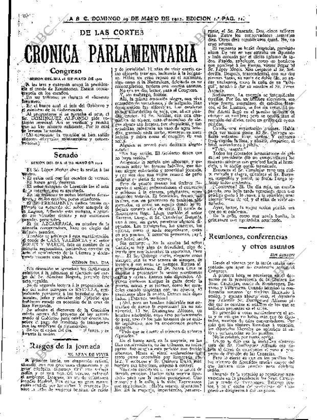 ABC MADRID 19-05-1912 página 11