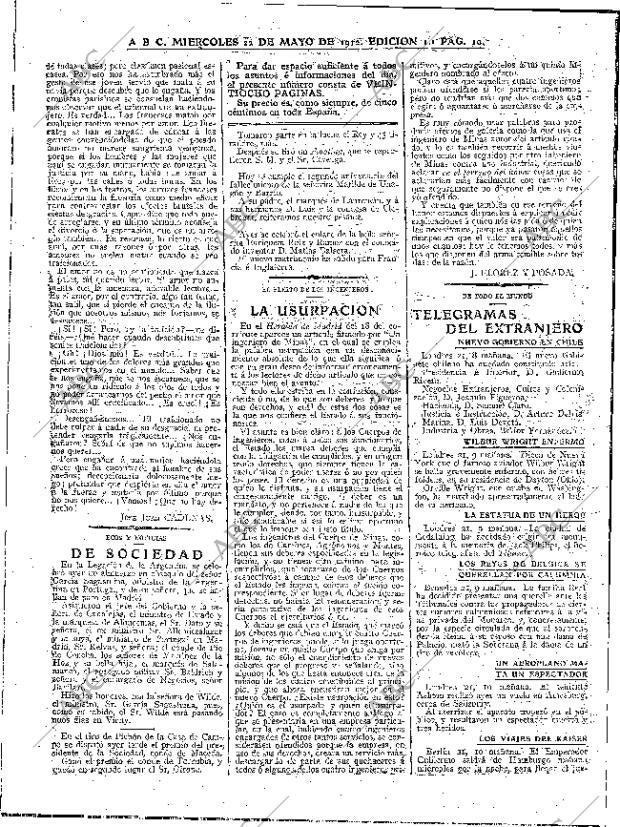 ABC MADRID 22-05-1912 página 10