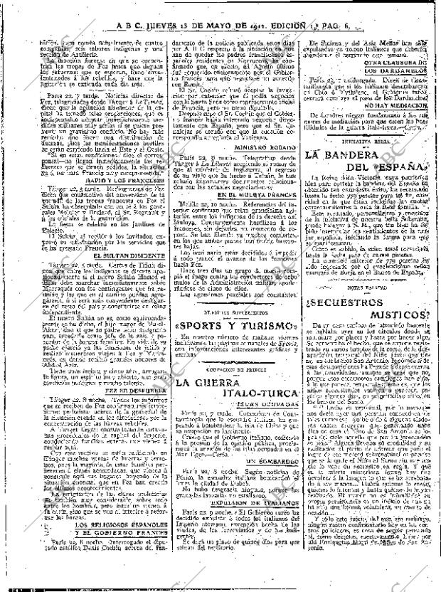 ABC MADRID 23-05-1912 página 6