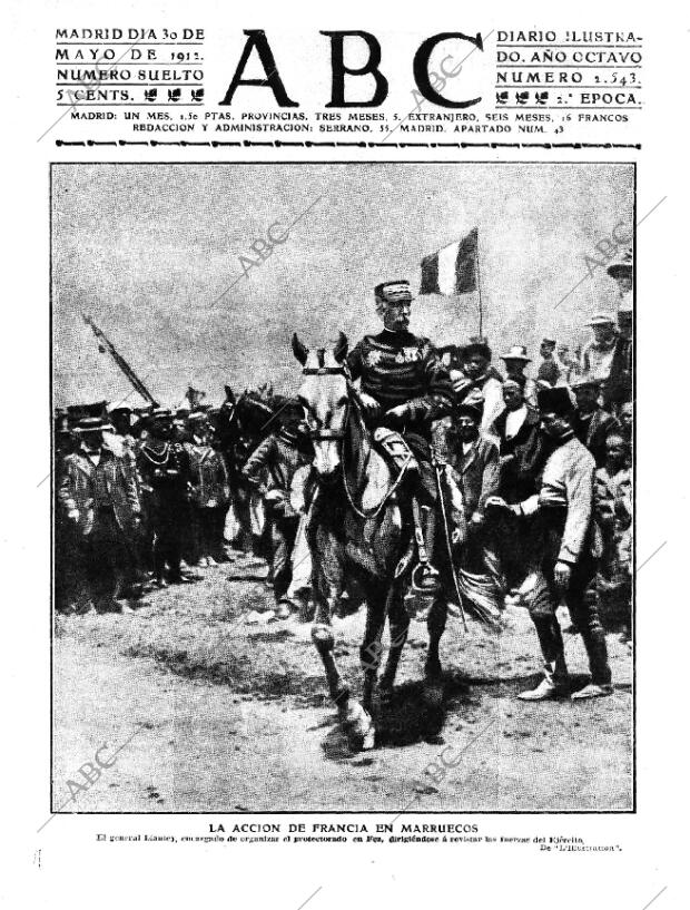 ABC MADRID 30-05-1912 página 1