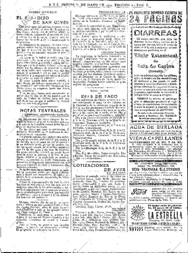 ABC MADRID 30-05-1912 página 8