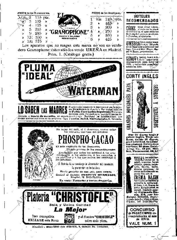 BLANCO Y NEGRO MADRID 02-06-1912 página 5