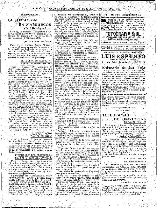 ABC MADRID 14-06-1912 página 16