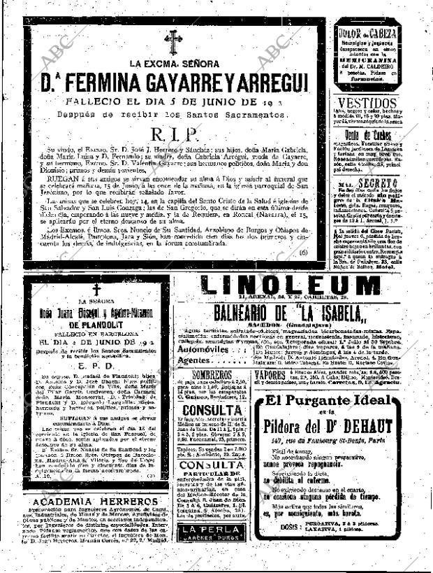 ABC MADRID 14-06-1912 página 23