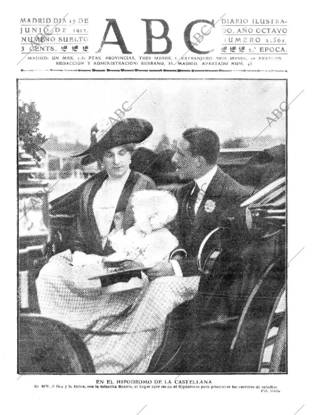 ABC MADRID 17-06-1912 página 1