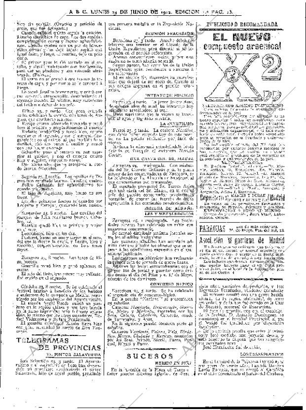 ABC MADRID 24-06-1912 página 13