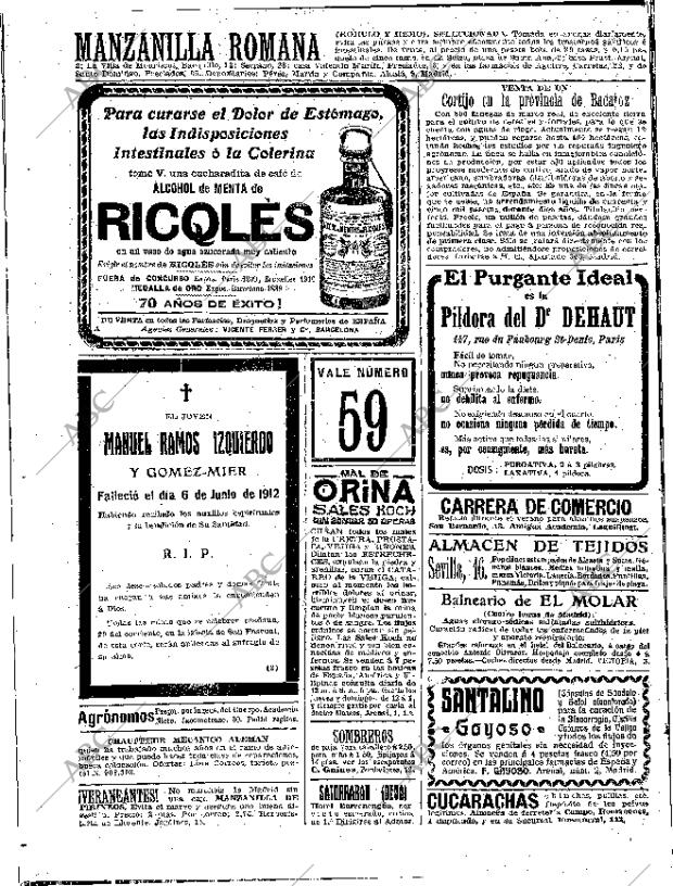 ABC MADRID 28-06-1912 página 22
