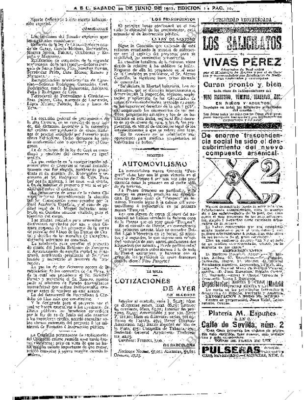 ABC MADRID 29-06-1912 página 10