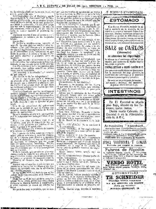 ABC MADRID 04-07-1912 página 10