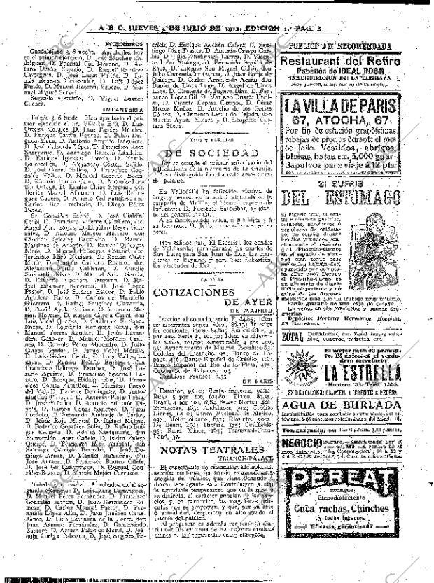 ABC MADRID 04-07-1912 página 8