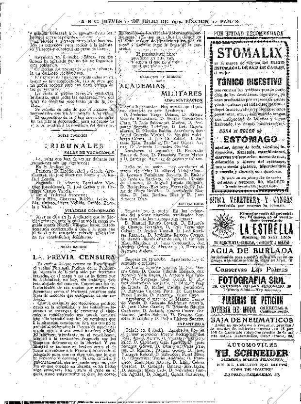 ABC MADRID 11-07-1912 página 8