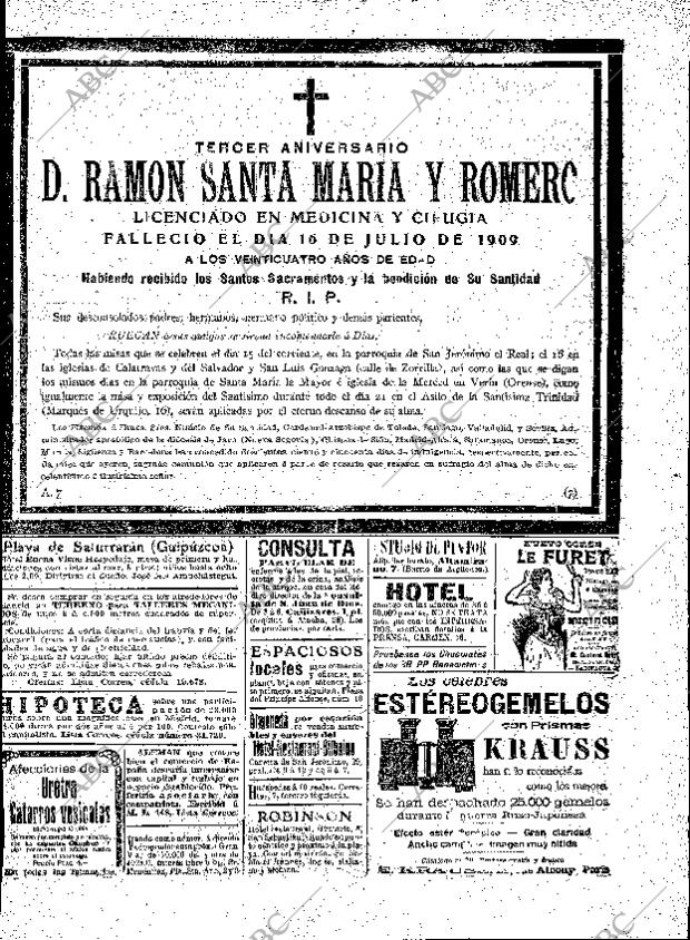 ABC MADRID 14-07-1912 página 15