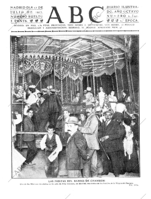 ABC MADRID 17-07-1912 página 1