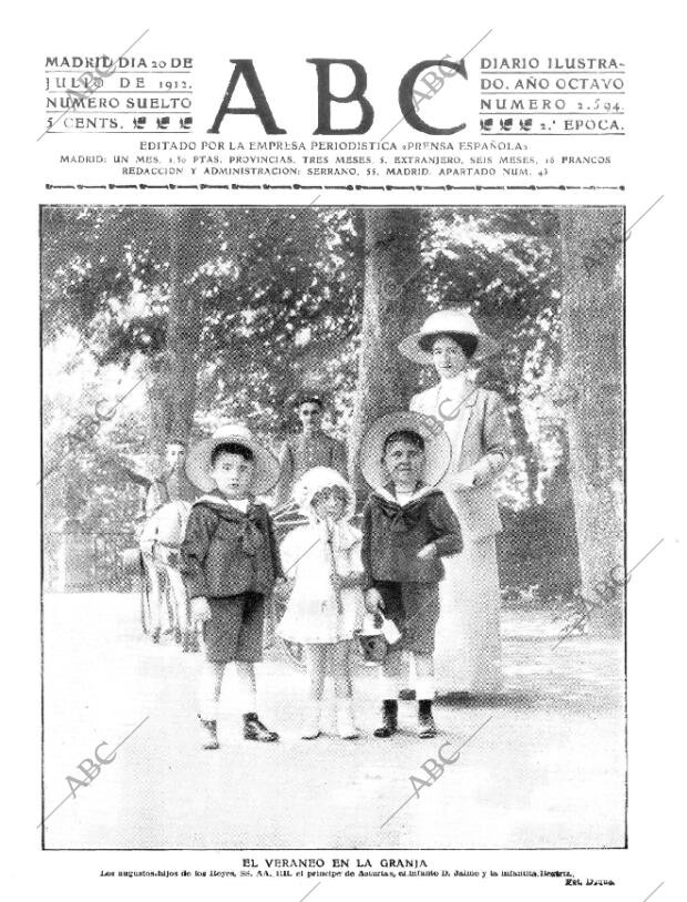 ABC MADRID 20-07-1912 página 1