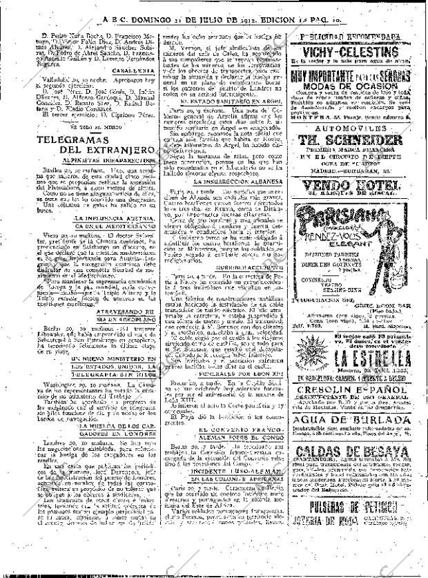 ABC MADRID 21-07-1912 página 10