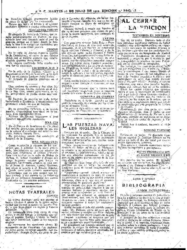 ABC MADRID 23-07-1912 página 15