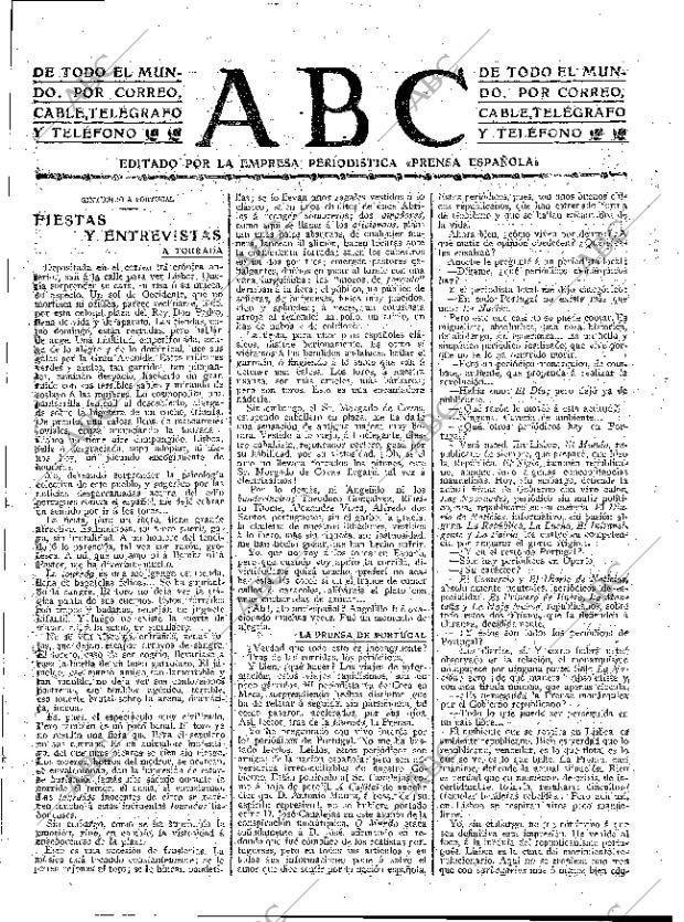 ABC MADRID 25-07-1912 página 5