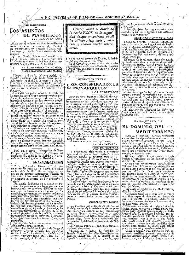 ABC MADRID 25-07-1912 página 7