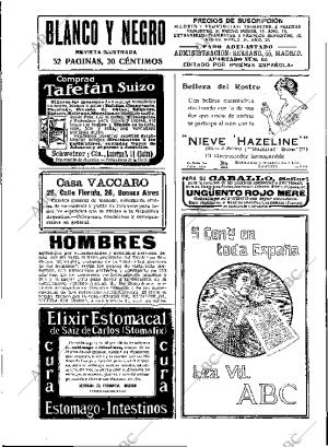 BLANCO Y NEGRO MADRID 25-08-1912 página 2