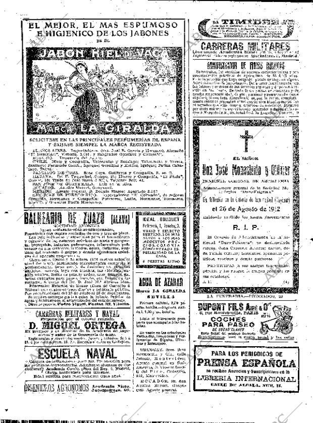 ABC MADRID 27-08-1912 página 16