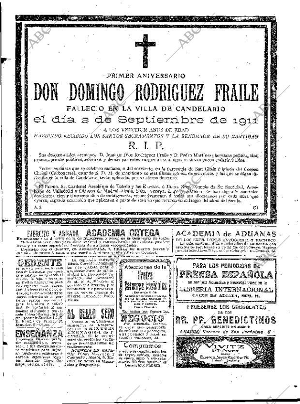 ABC MADRID 01-09-1912 página 15